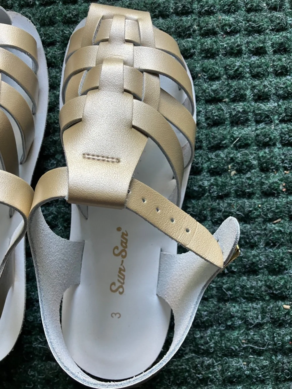Kids Sun San Sailor Saltwater Sandal (size 3)